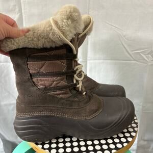 Columbia Sierra Summette Winter Boots Women's Size 11 Brown